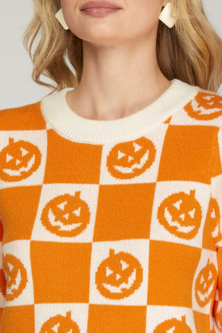 Jack-O-Lantern Sweater