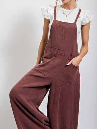 Jumpstart Jumpsuit - Faded Plum