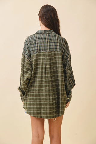 Kamerie Flannel Plaid Shirt