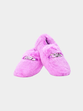 Lavender Loafer Slippers