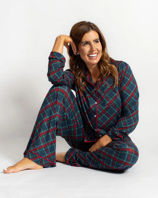 Layton L/S Button Up Sleep Set