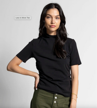 Less is More Tee - Black