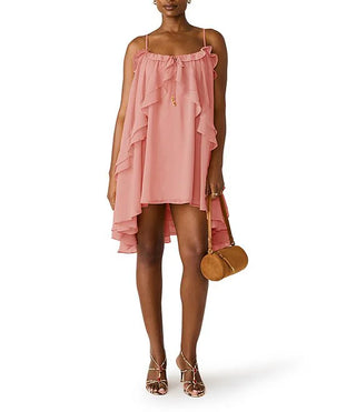 Lorella Dress Spiced Chiffon