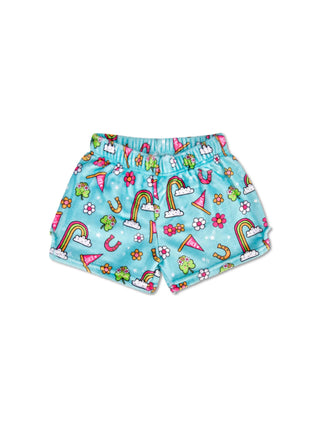 Lucky Day Plush Shorts