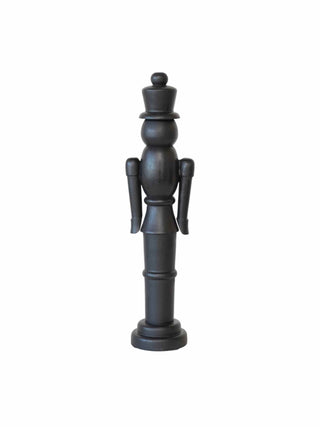 Mango Wood Nutcracker, Black