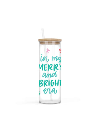 Merry/Bright Era Glass Tumbler