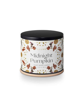 Midnight Pumpkin Vanity Tin Candle