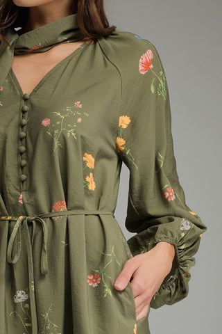 Olive Martini Dress