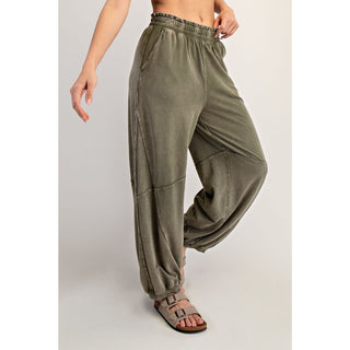 Olive Terry Butter Jogger