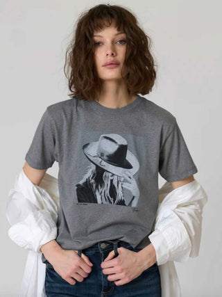On The Verge Grey Mushie Tee