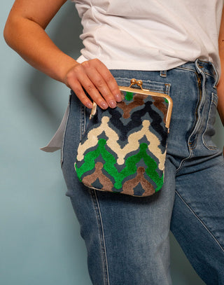 Pippa Crossbody Blue Green