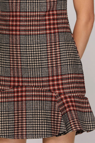 Pretty in Plaid Sleeveless Dress