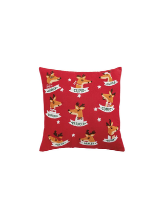 Reindeer Name Pillow
