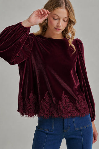 Romantic Holiday Velvet Wine