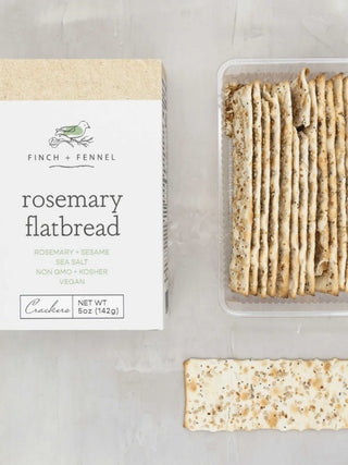 Rosemary Flatbread Crackers