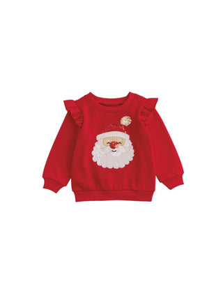 Sequin Santa Sweatshirt