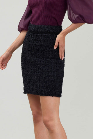 Sophisticated Lady Tweed Skirt