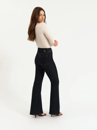 Sunset Flare High Rise in Rinse