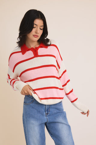 Sweet Streaks Stripe Sweater