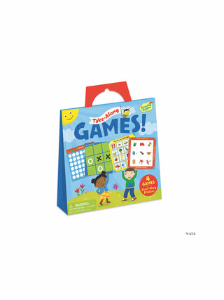 Take-Along Games Reusable Sticker Tote