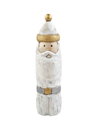 Tall Santa Wood Sitter