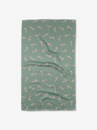 Tea Towel - Cute Candy Canes