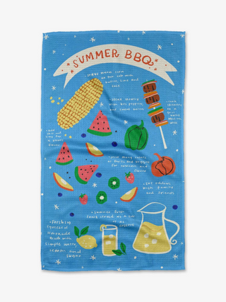 Tea Towel - Summer BBQ