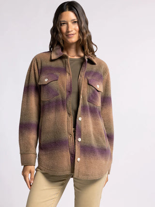 Tullis Plaid Eggplant Ombre