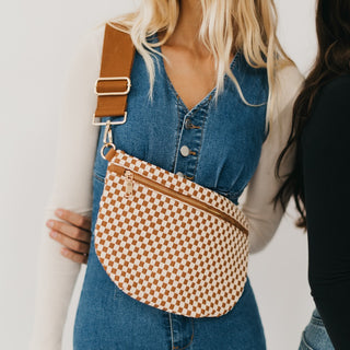 Westlyn Check Bag - Tan