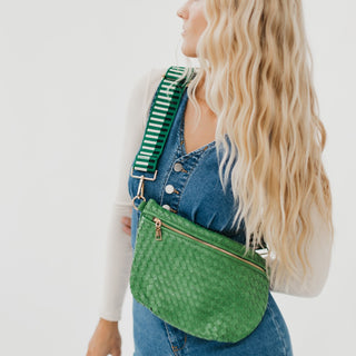 Westlyn Woven Bum Bag - Emerald