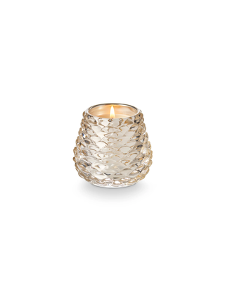 Winter White Pinecone Votive Candle
