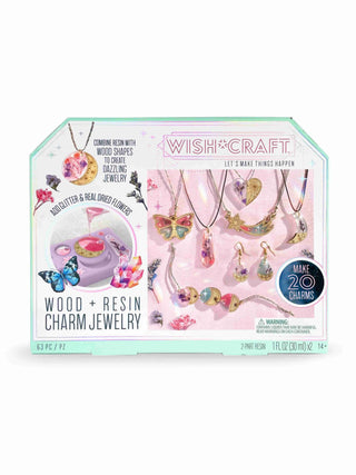 Wood/Resin Charm Jewelry Kit