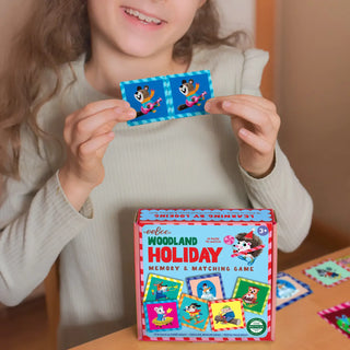 Woodland Holiday Memory Game