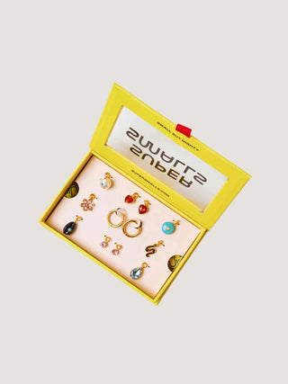 Mix & Match Charmed Earring Set