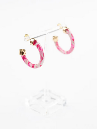 Pink Confetti Earring