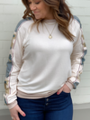 All the Details Camo Pullover