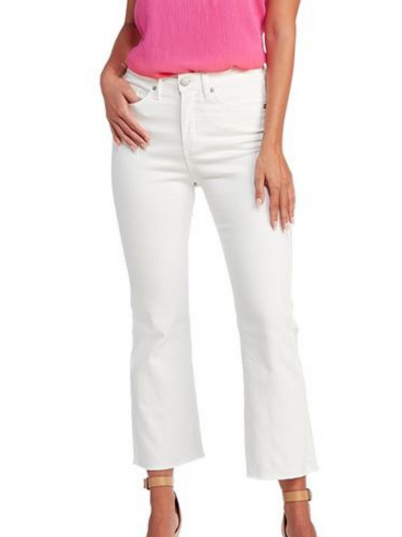 Lottie White Flare Jeans