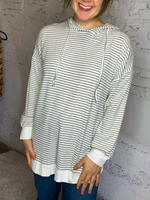Hailey Striped Hoodie