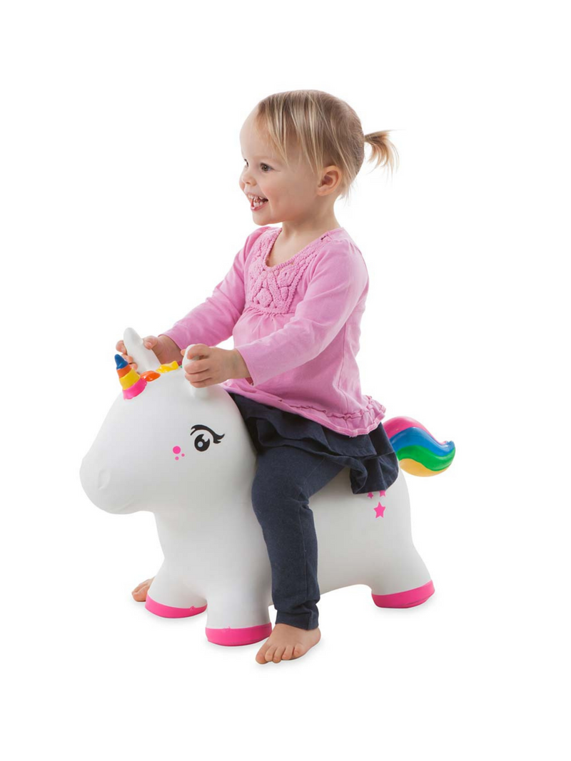 Bouncy Inflatable Animal - Unicorn