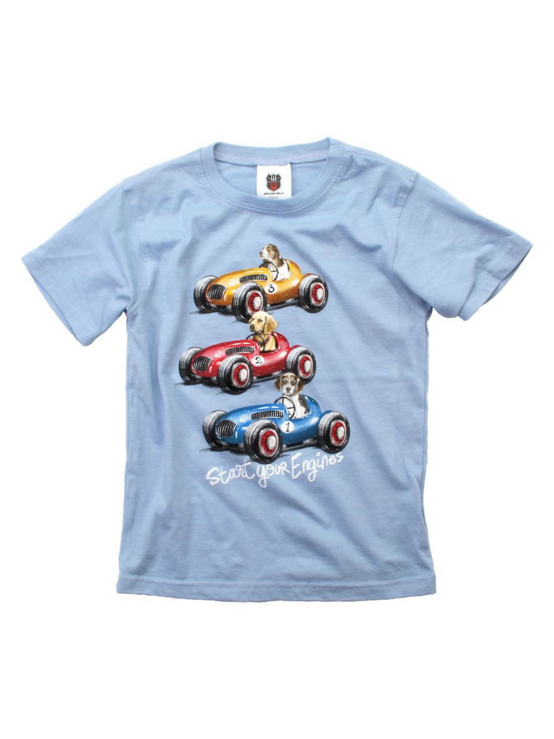 Racers Blue Tee