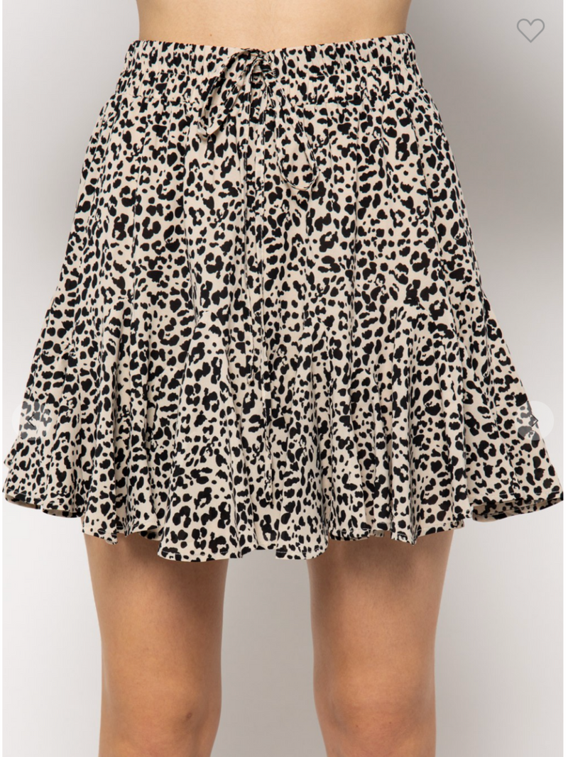 Saturday Night Animal Skirt