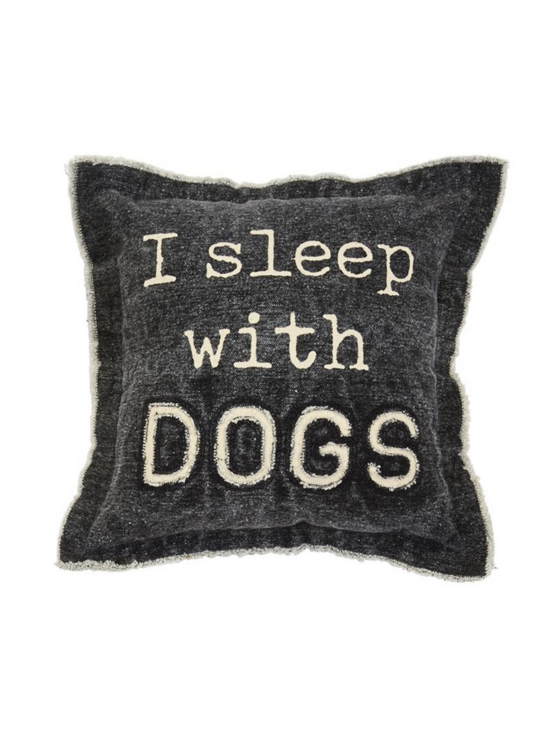 Canvas "Sleep Dog" Pillow
