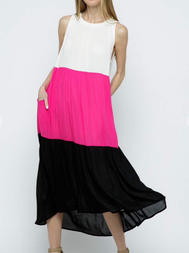 Sundae Sunday Colorblock Dress