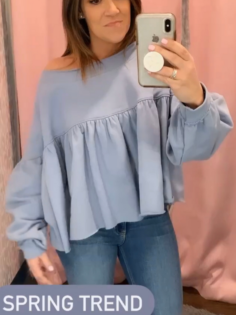 Bella Blue French Terry