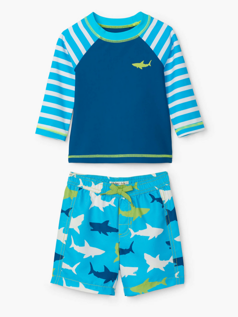Shark Rashguard Set